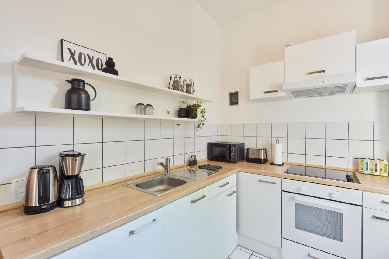 Studio3 Zentral Und Ruhig Mit Parkplatz, 5 Min Z Bali-T Und Gop, Boxspringbett Bad Oeynhausen Dış mekan fotoğraf
